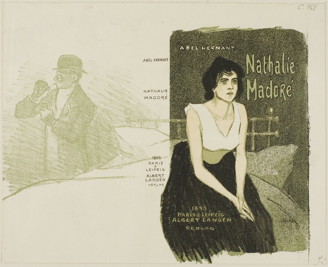 Nathalie Madoré od Théophile Alexandre Pierre Steinlen