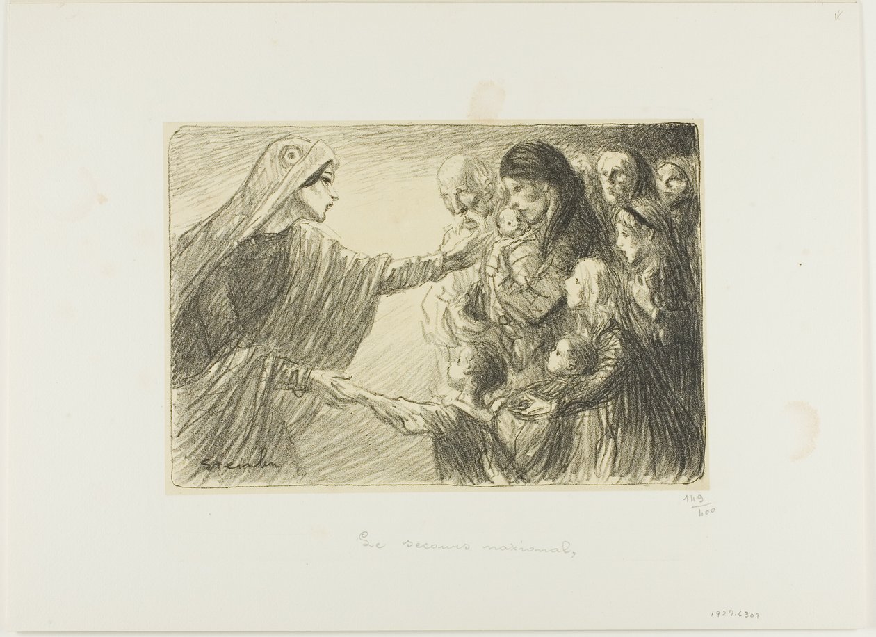 Národní asistence od Théophile Alexandre Pierre Steinlen