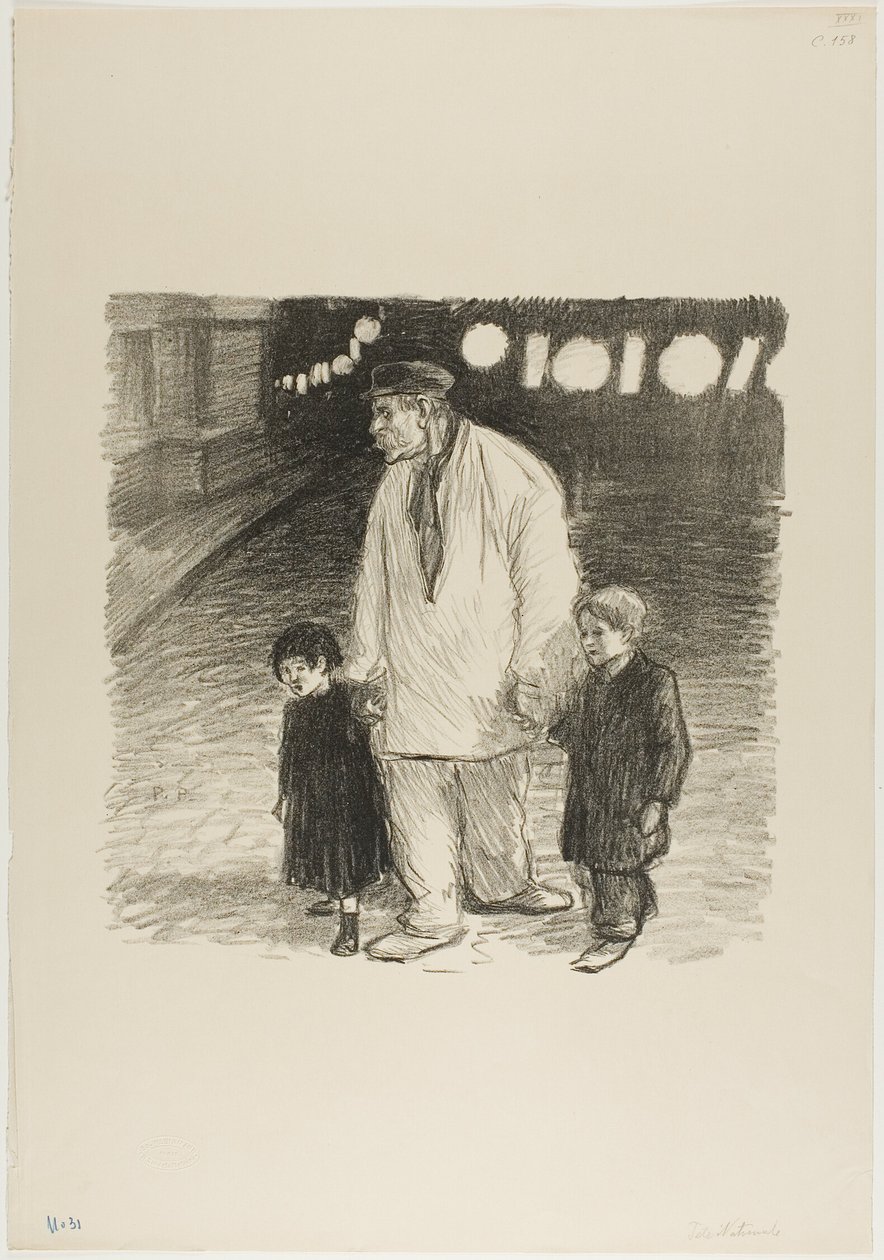Státní svátek od Théophile Alexandre Pierre Steinlen
