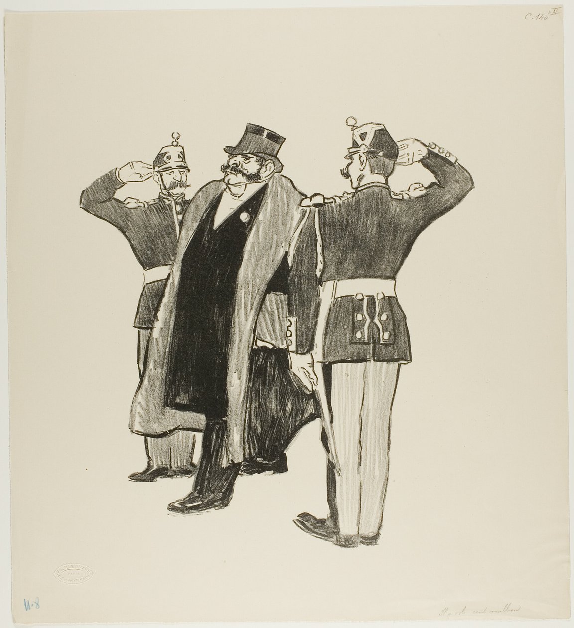Sto milionů od Théophile Alexandre Pierre Steinlen