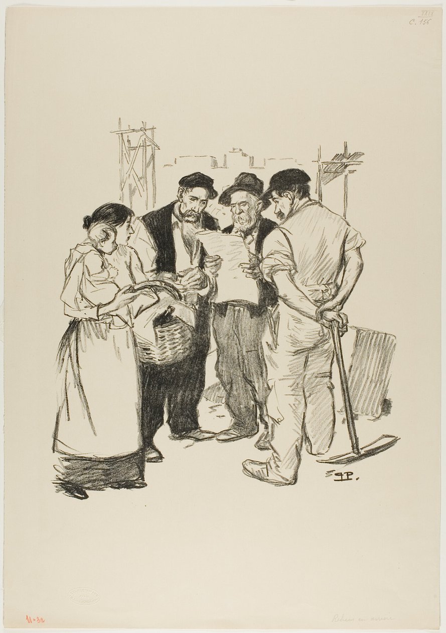 Zpět do minulosti od Théophile Alexandre Pierre Steinlen