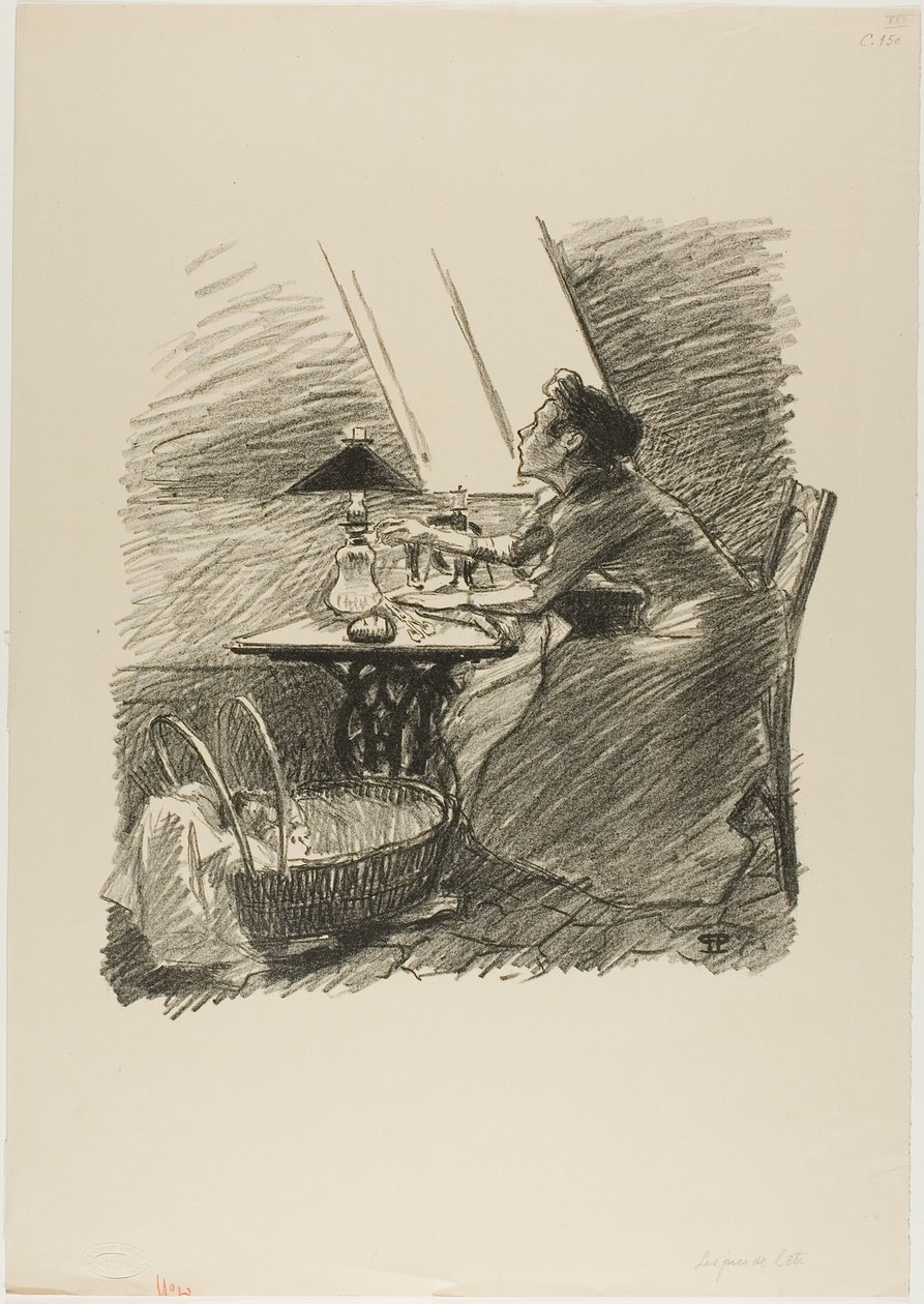 Radosti léta od Théophile Alexandre Pierre Steinlen