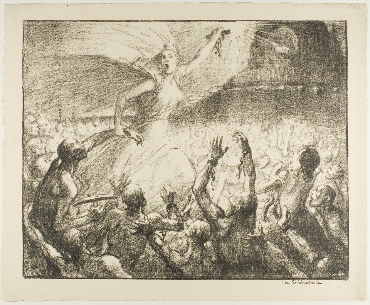 Osvoboditel od Théophile Alexandre Pierre Steinlen