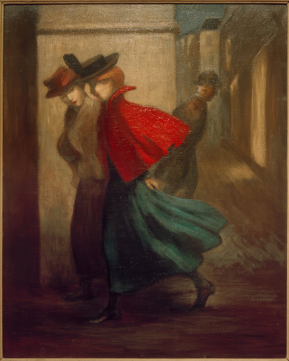 Dva Pařížané od Théophile Alexandre Steinlen