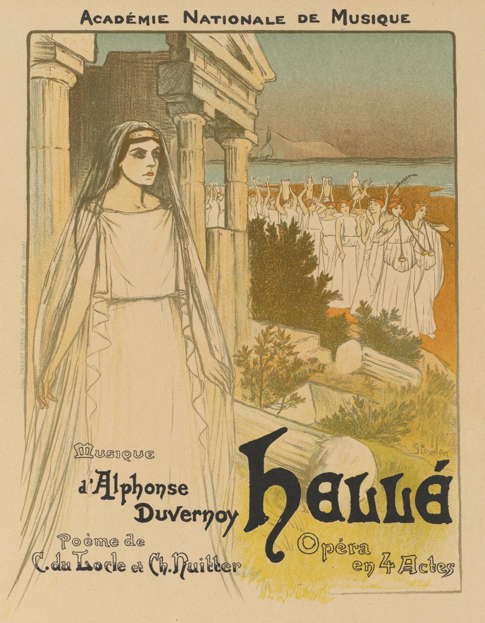 Dobrý den, od Théophile Alexandre Steinlen