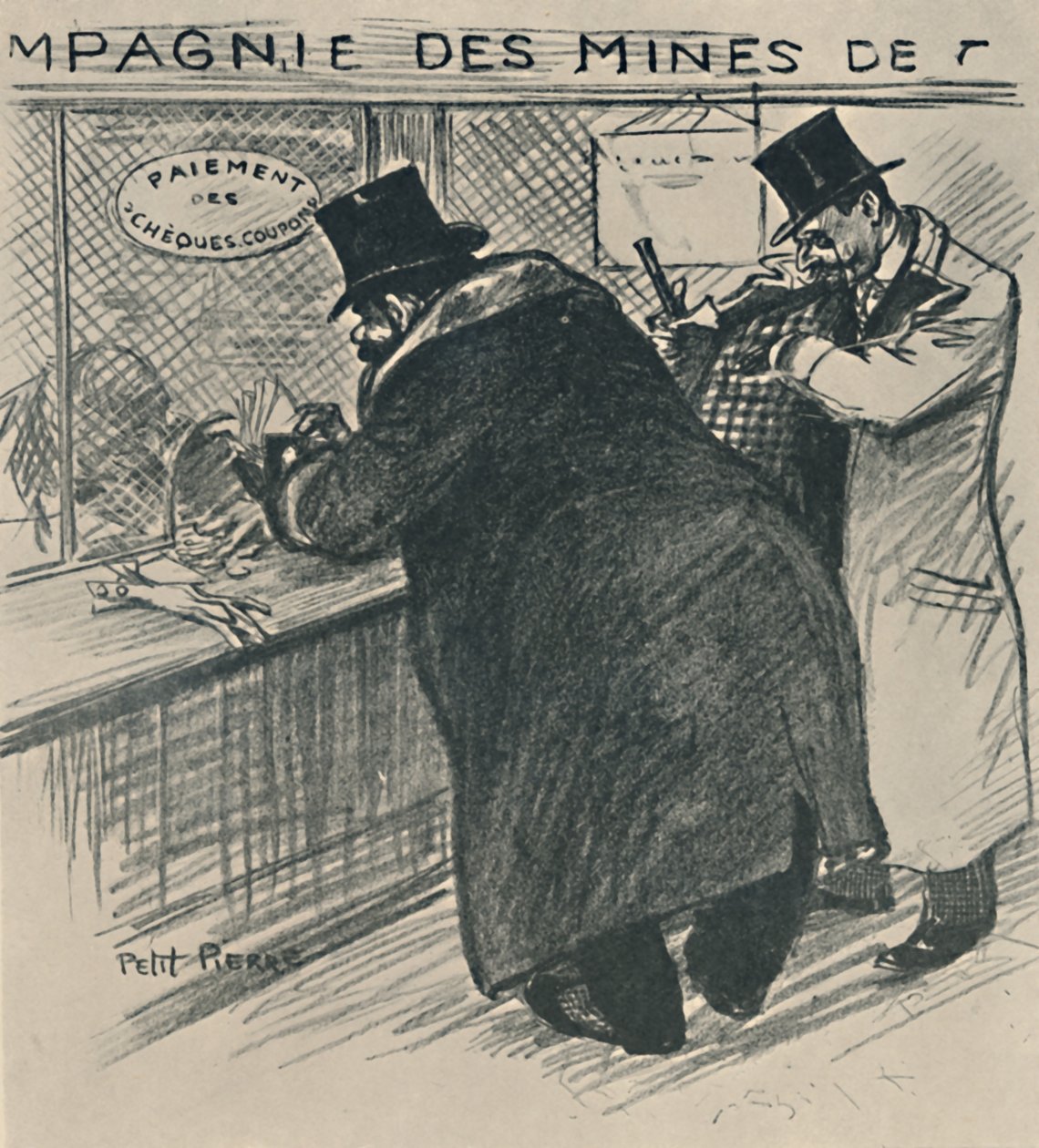 La Majorité Opportuniste, 1919 od Théophile Alexandre Steinlen