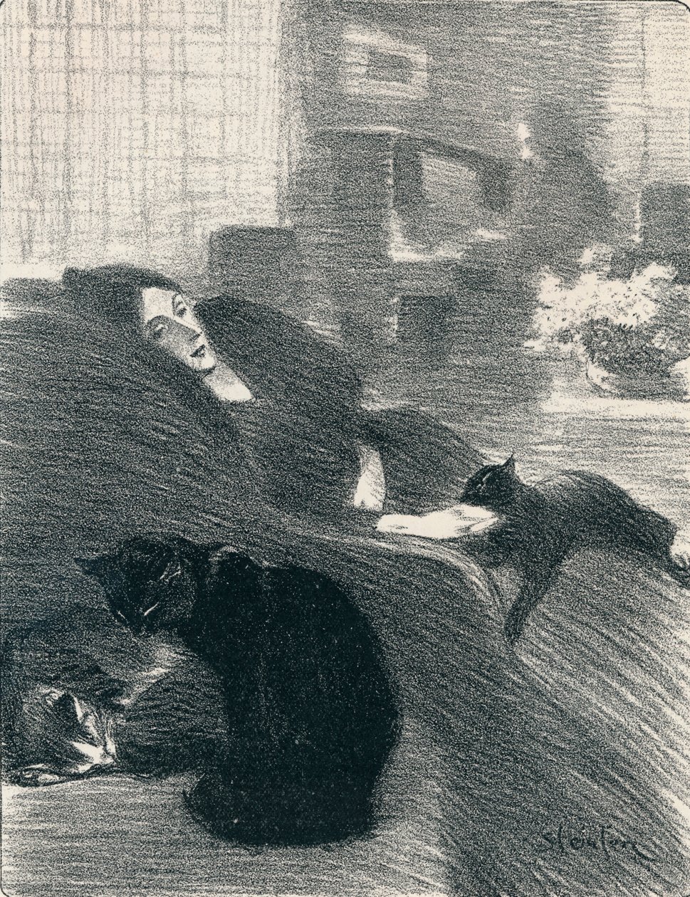 Quand Nous Serons Vieux z Chansons De Femmes, 1897, 1898 od Théophile Alexandre Steinlen
