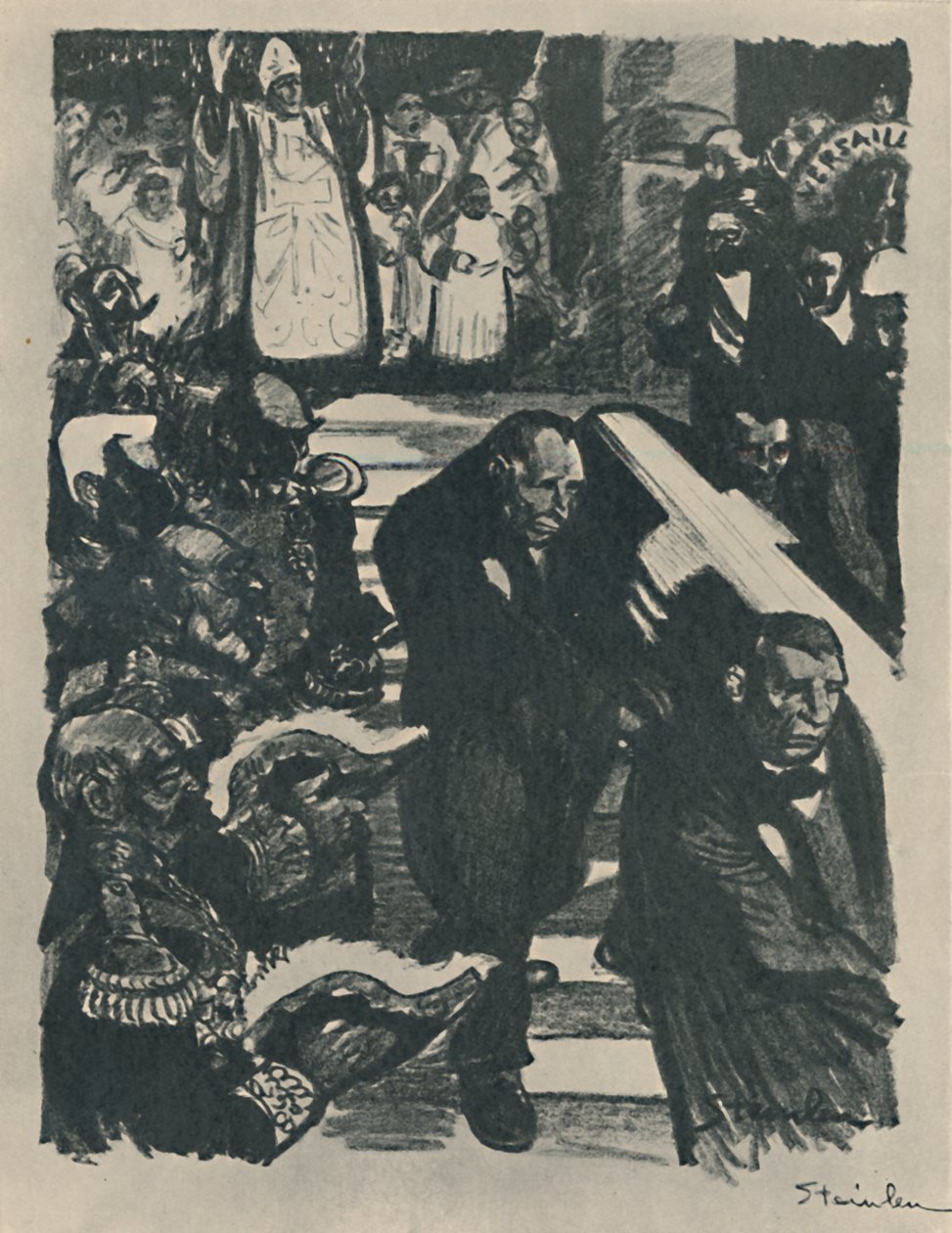 Rochefort umírá, 1898, 1919 od Théophile Alexandre Steinlen