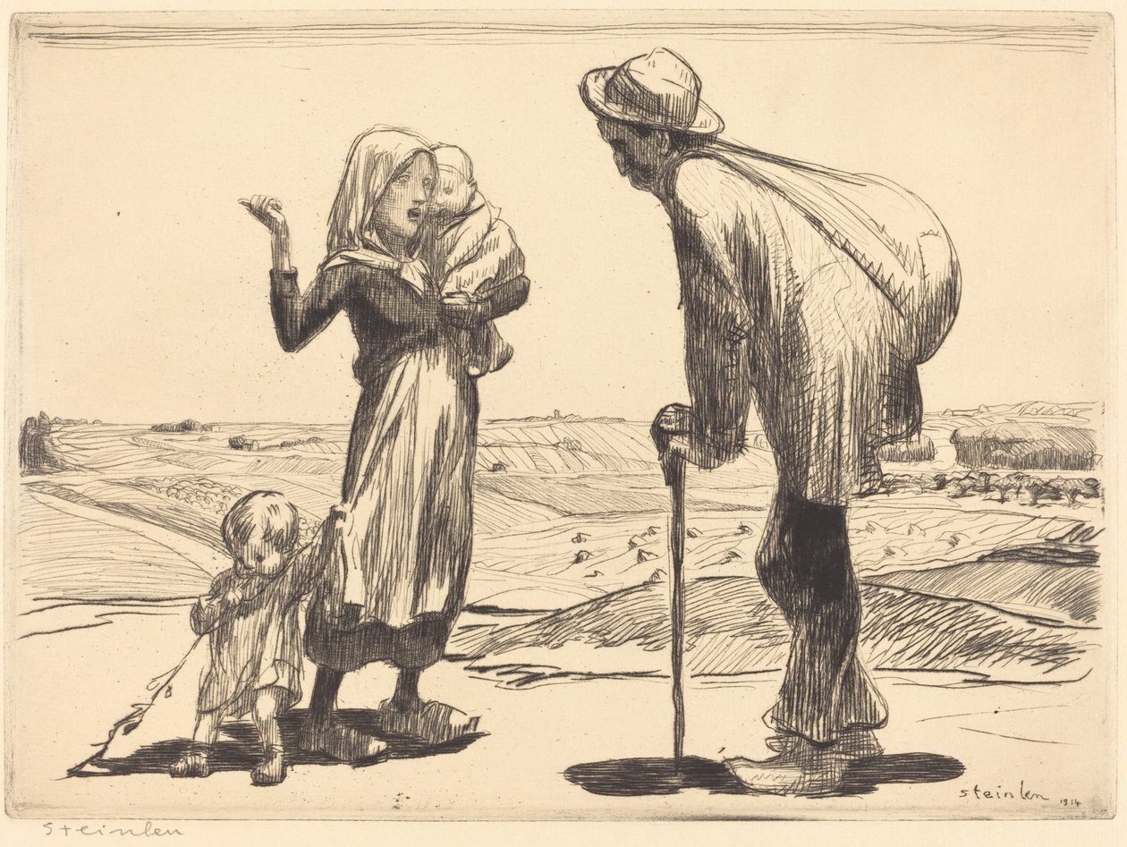 Vzdálené město Vzdálené město, 1914. od Théophile Alexandre Steinlen