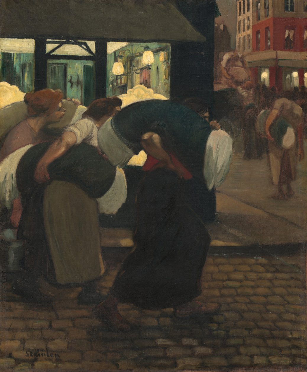 The Launddresses, 1899. od Théophile Alexandre Steinlen
