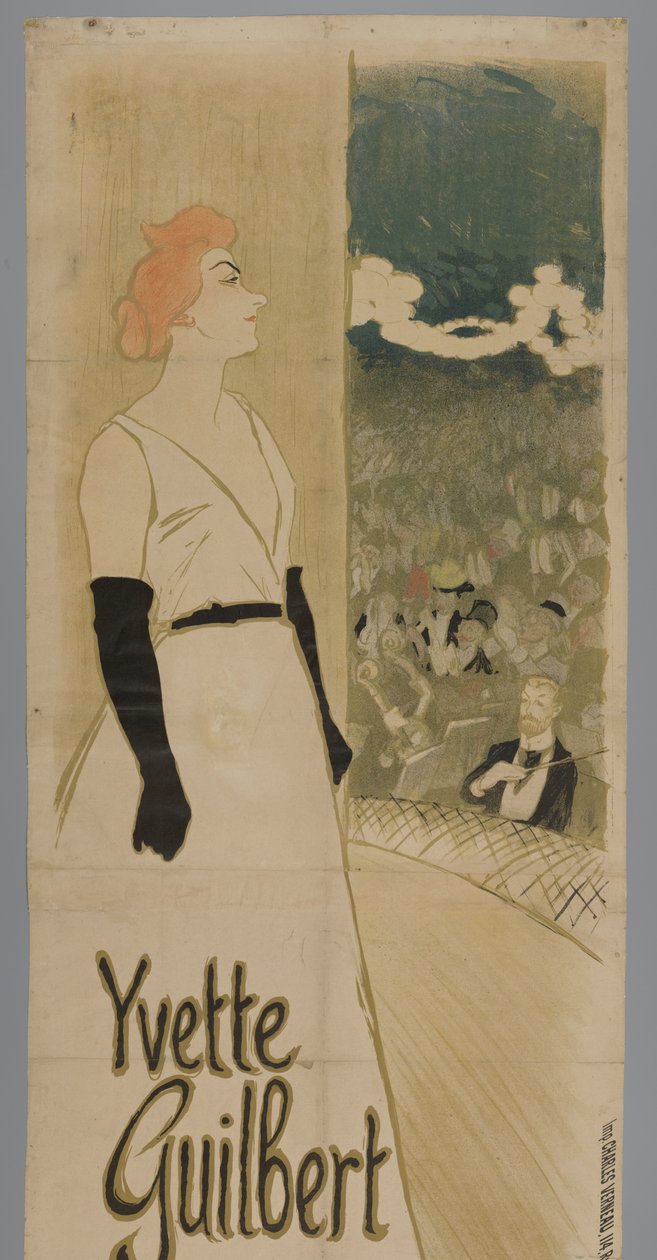 Velvyslanci Yvette Guilbertové od Théophile Alexandre Steinlen