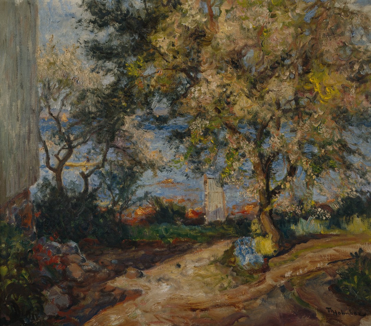 U moře, Holmsbu (olej na plátně) od Thorolf Holmboe