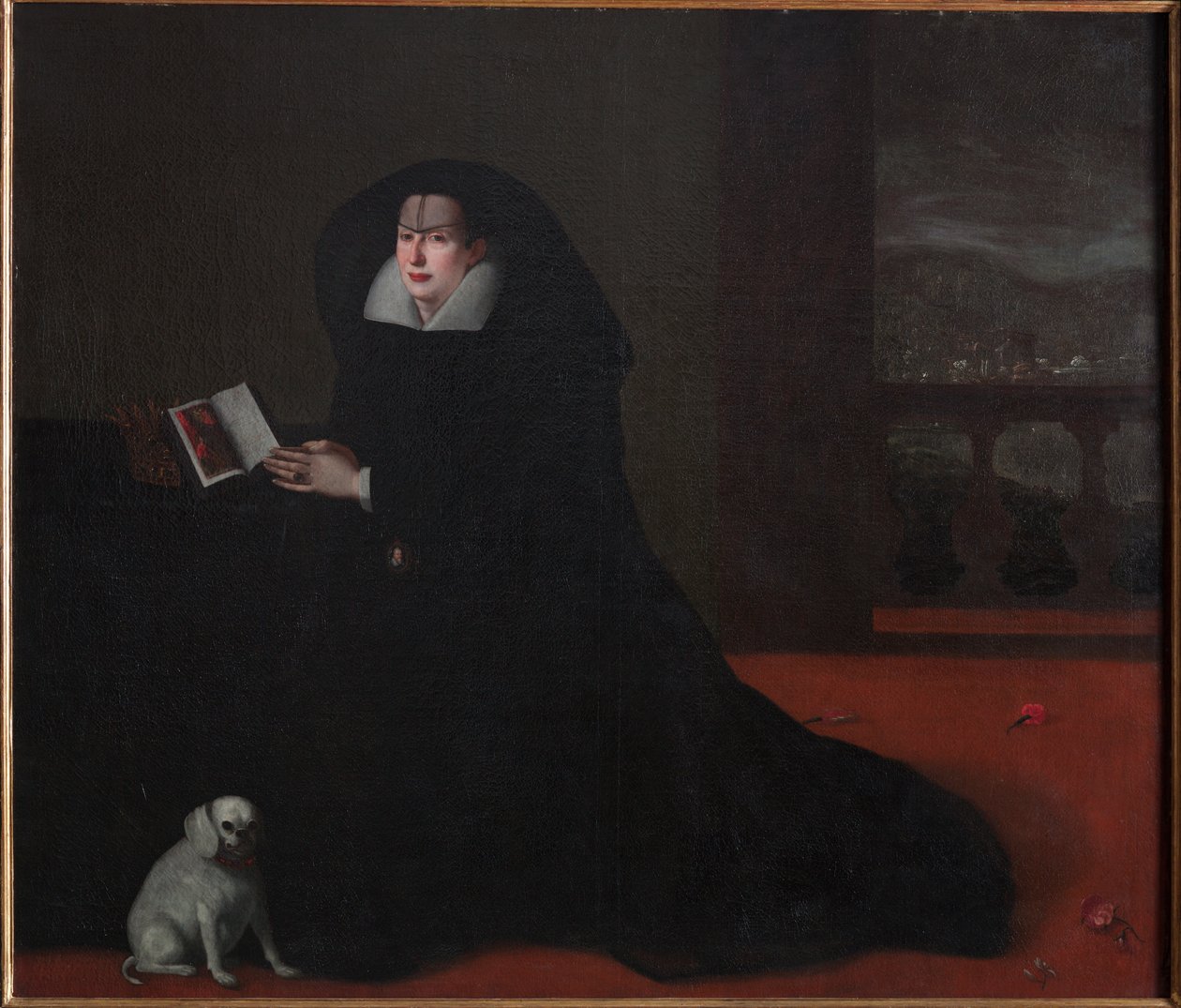 Portrét Cristiny di Lorena, velkovévodkyně z Toskánska, kolem roku 1620 od Tiberio di Tito