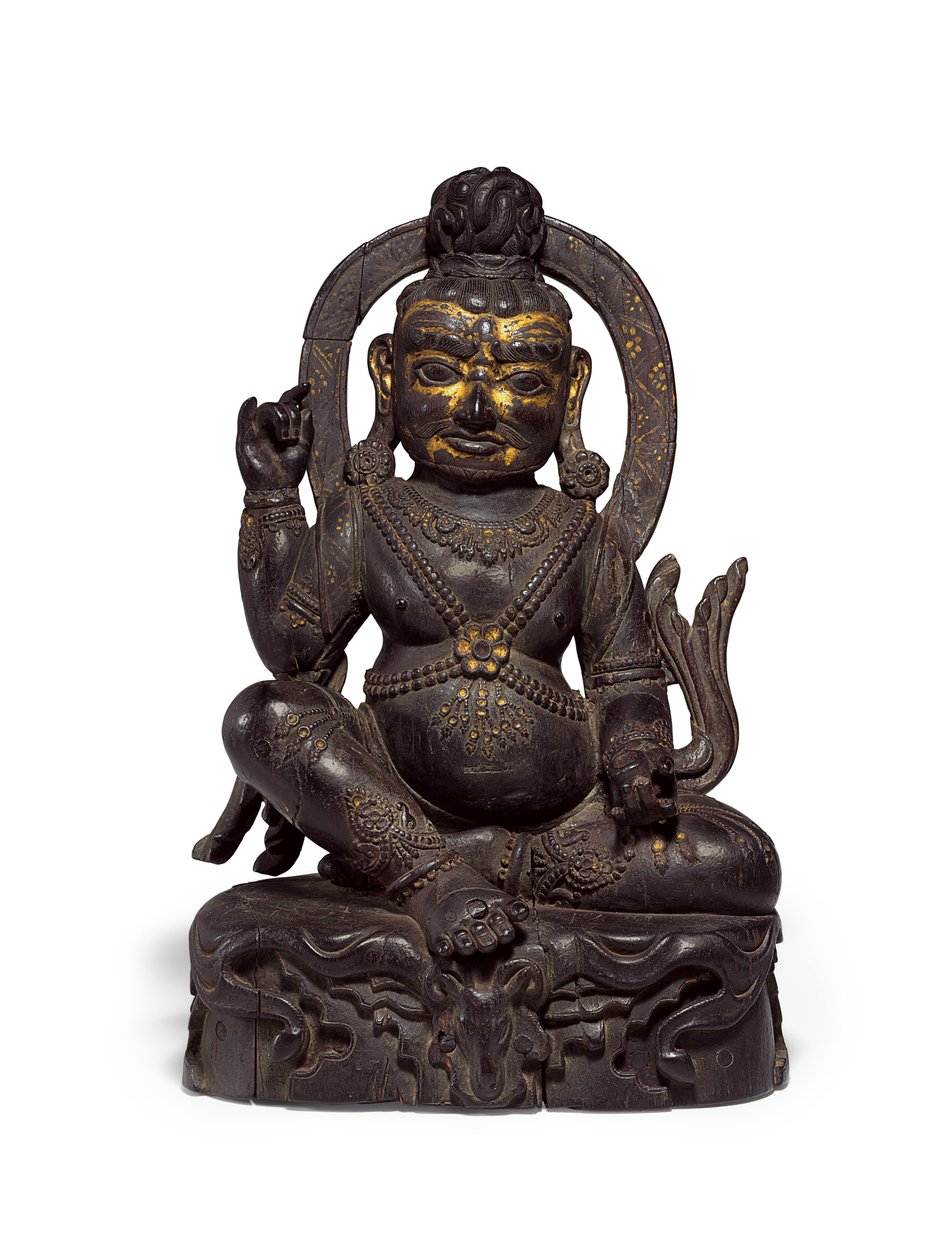 Postava Mahasiddhy (pozlacený zitan) od Tibetan School