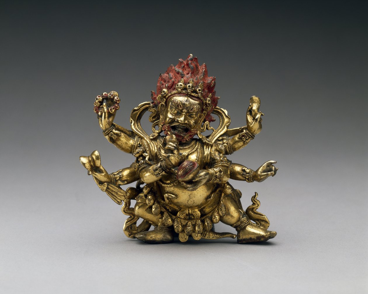 Mahakala Heruka od Tibetan School