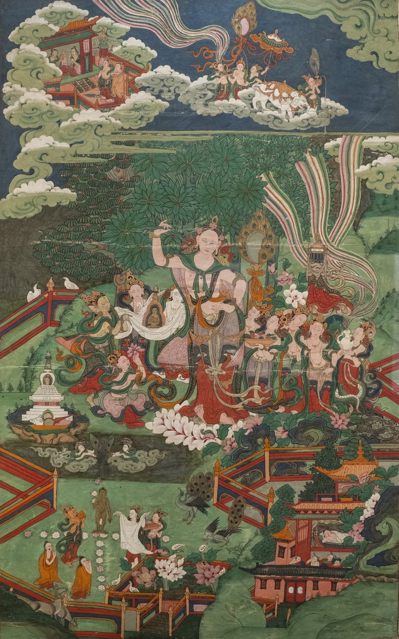 Neznámý obrázek od Tibetan School