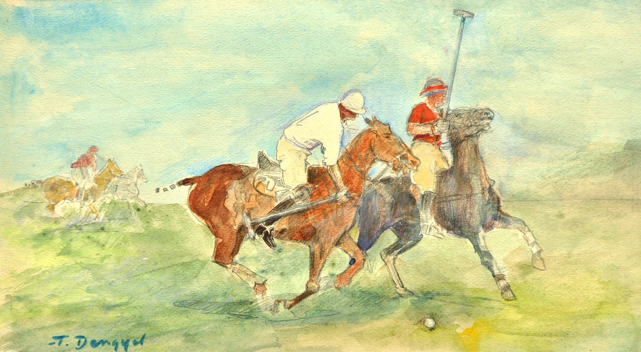 Polo zápas od Tibor Dengyel