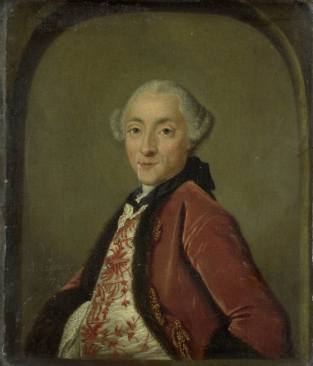 Portrét Pietera Nicolaase Rendorpa, Amsterdam Brewer od Tibout Regters