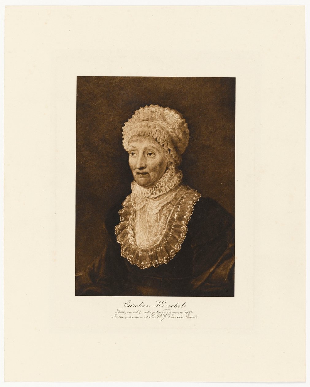 Caroline Herschel od Tielemann Tielemann