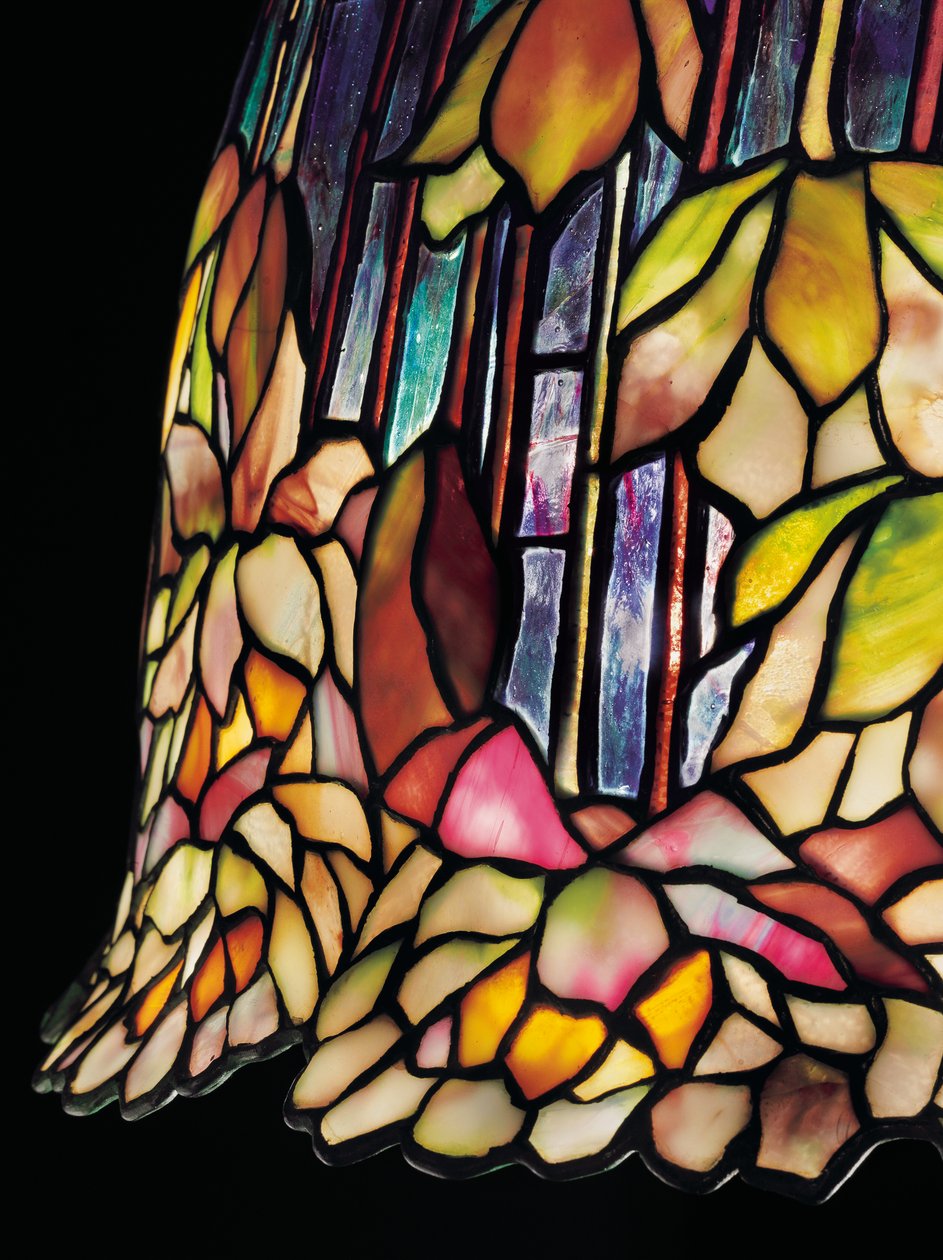 Stolní lampa "Pond Lily", kolem roku 1903 od Tiffany Studios