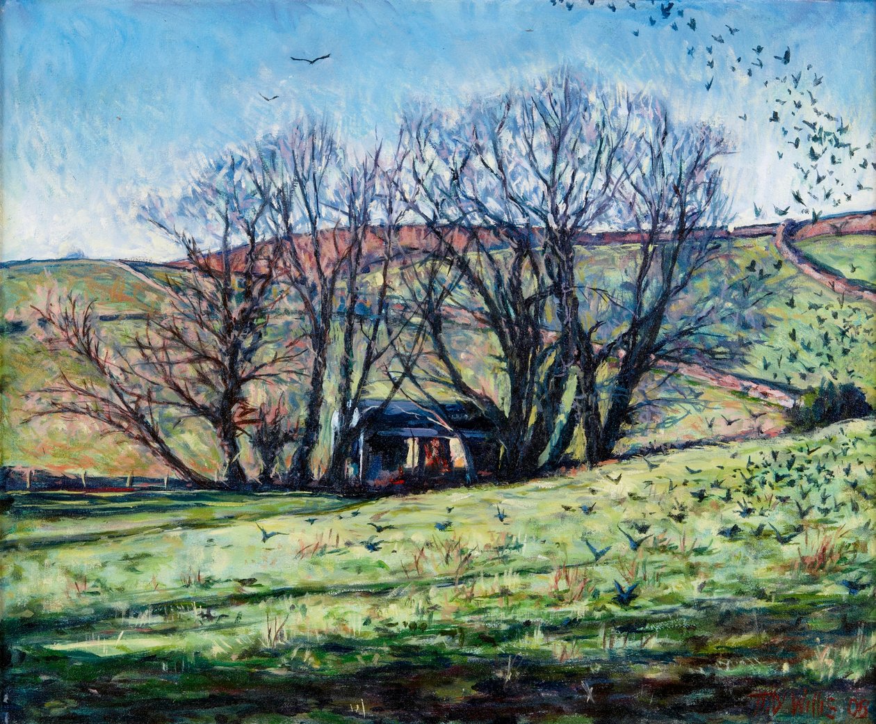 Crows Rising, 2009 od Tilly Willis