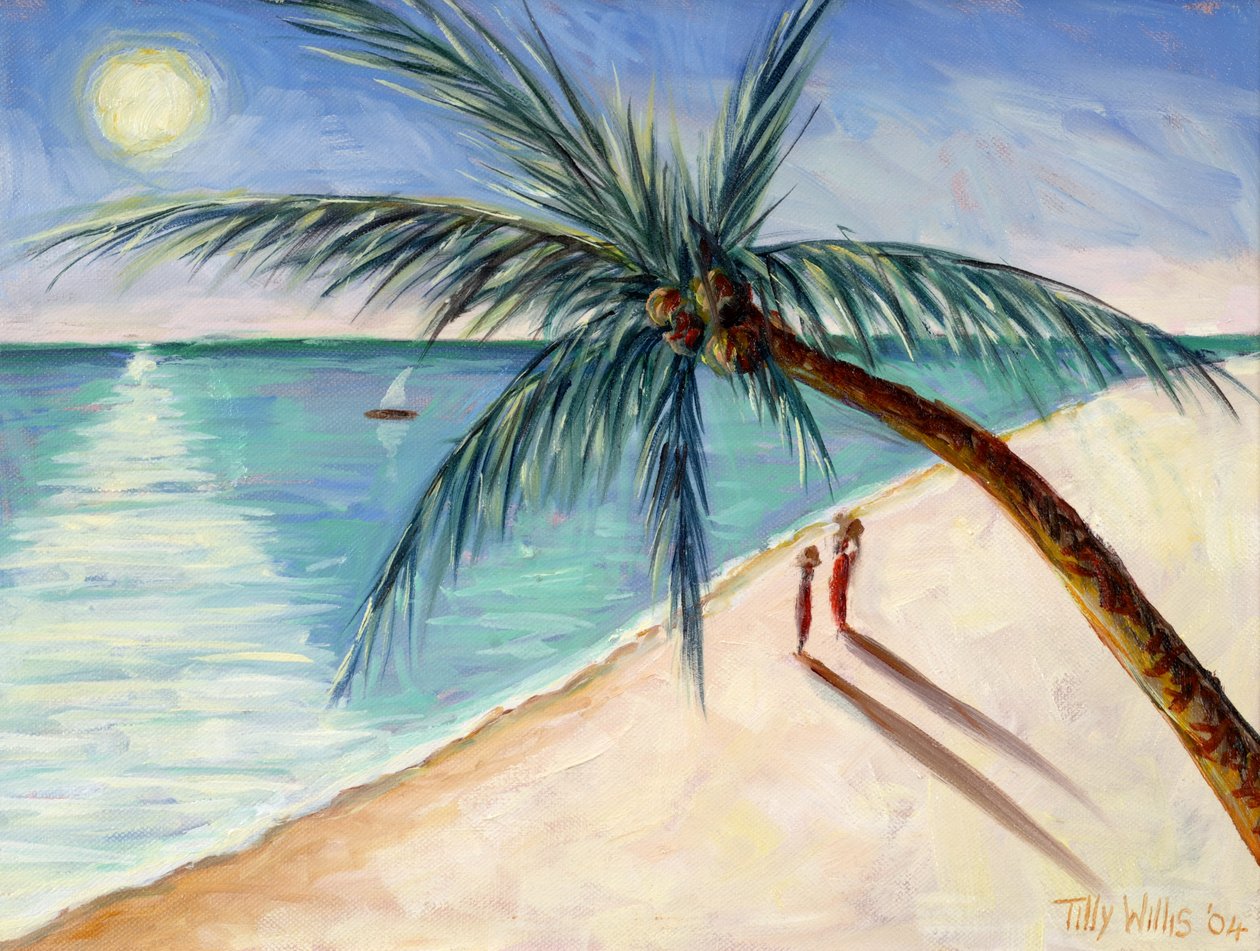 Šustící palma, 2004 od Tilly Willis