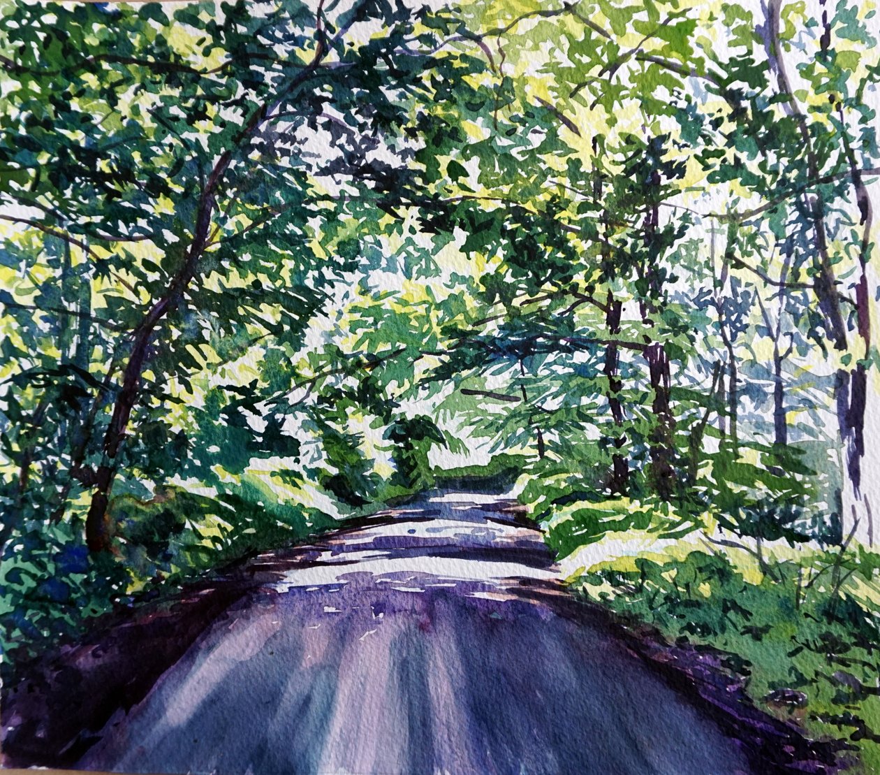 Woodland Road 2017 od Tilly Willis