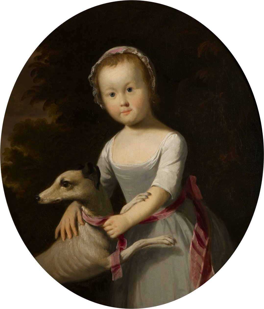 Portrét slečny Charlotte Bridgemanové jako dítěte (1800-1877), kolem 1805-15 (olej na plátně) od Tilly Kettle