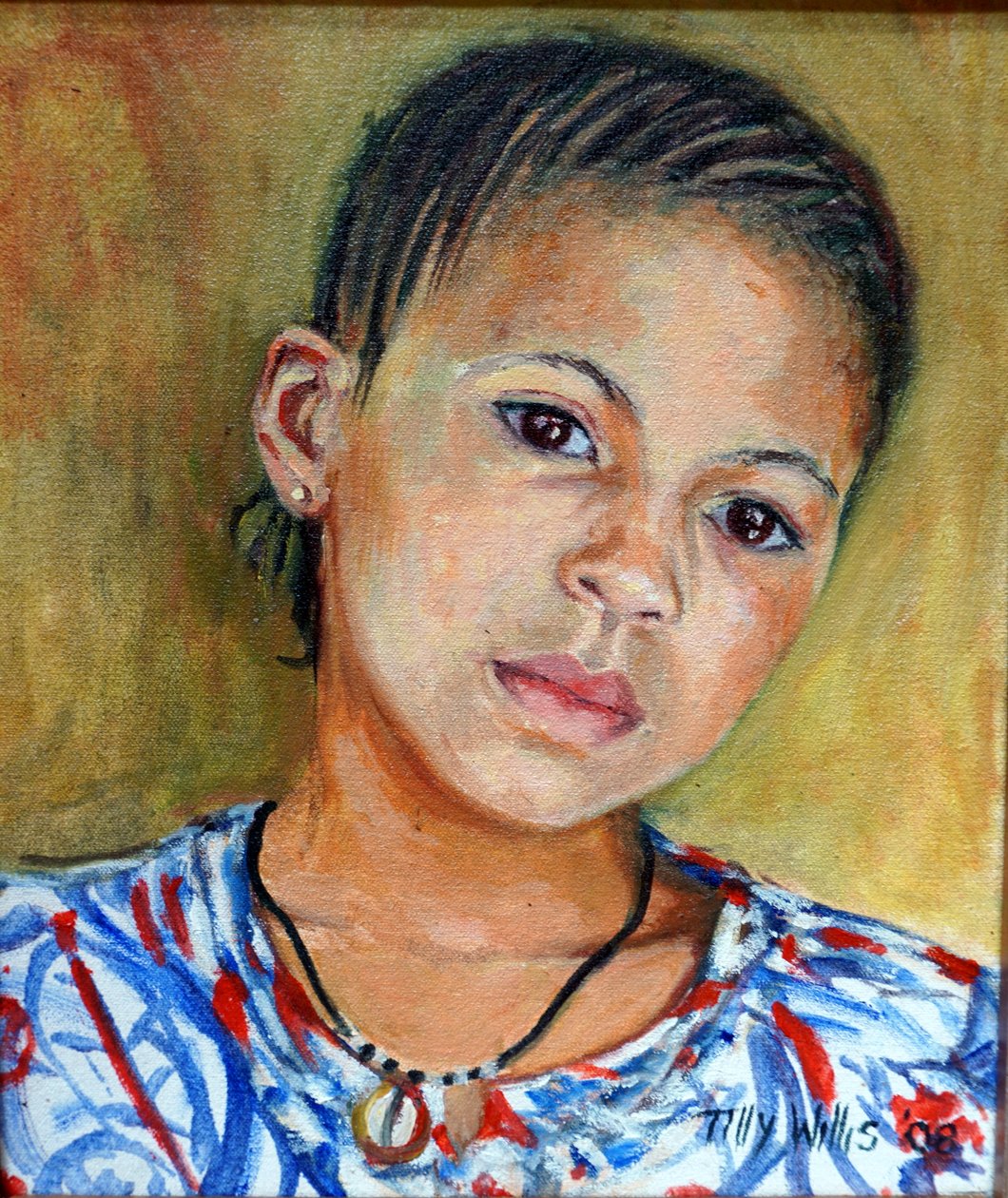 Dívka s copánky 2008 od Tilly Willis
