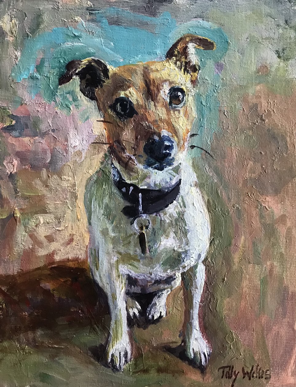 Jack Russell 2020 (olej) od Tilly Willis