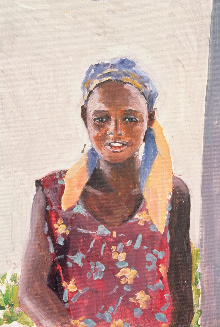 Madagaskarská dívka, 1989 od Tilly Willis
