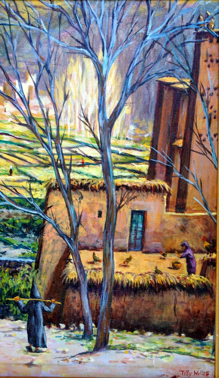 Marocká vesnice Kasbah od Tilly Willis