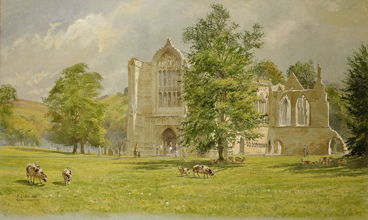 Bolton Abbey, 1988 (wc) od Tim Scott Bolton