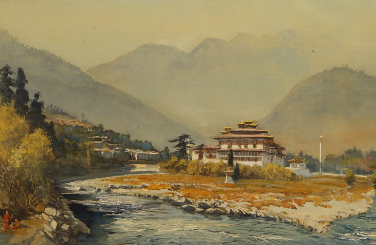Punakha Dzong od Tim Scott Bolton