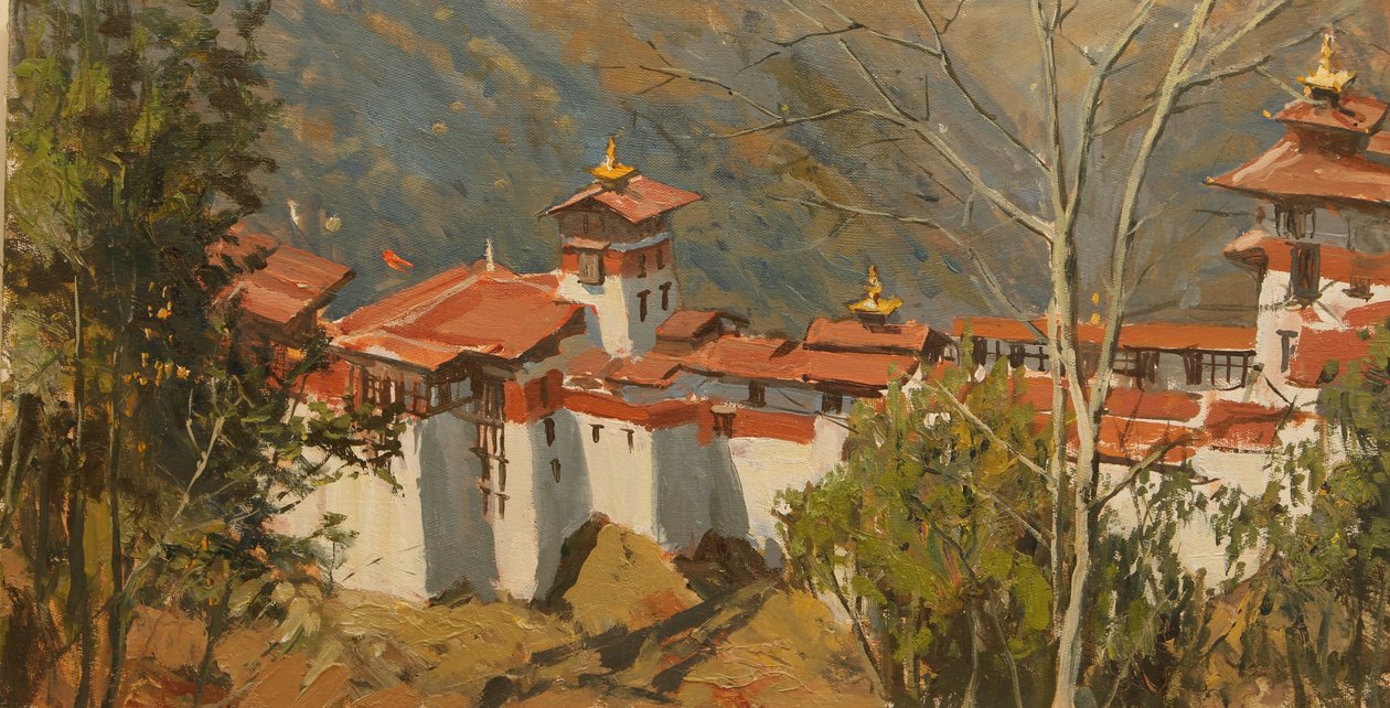 Trongsa Dzong od Tim Scott Bolton