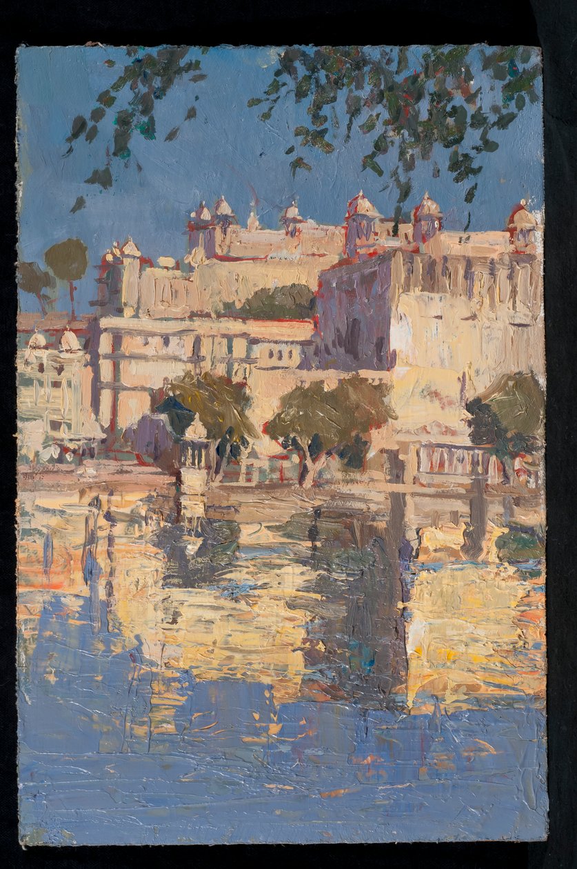 Odrazy městského paláce Udaipur od Tim Scott Bolton
