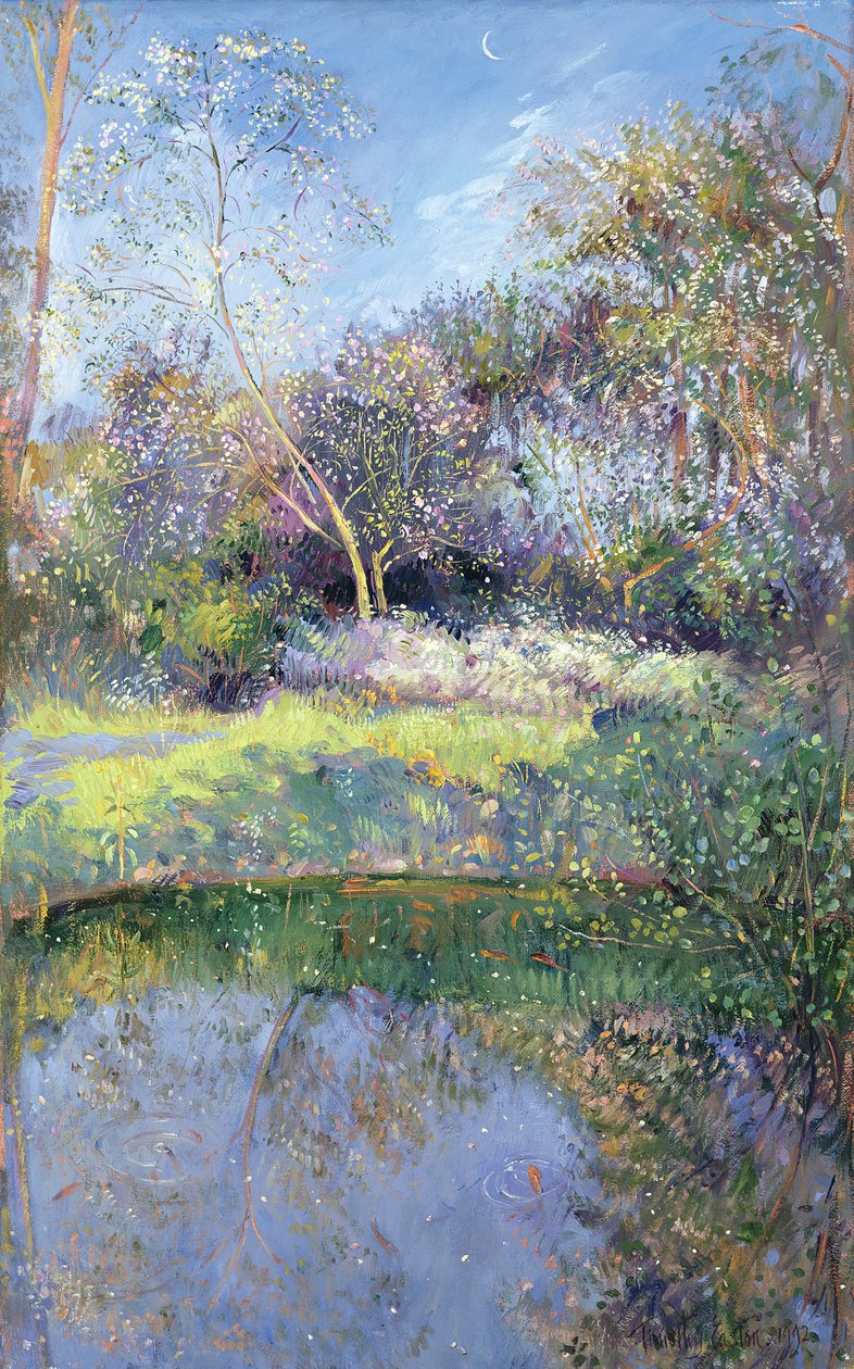 Jabloň a půlměsíc od Timothy Easton