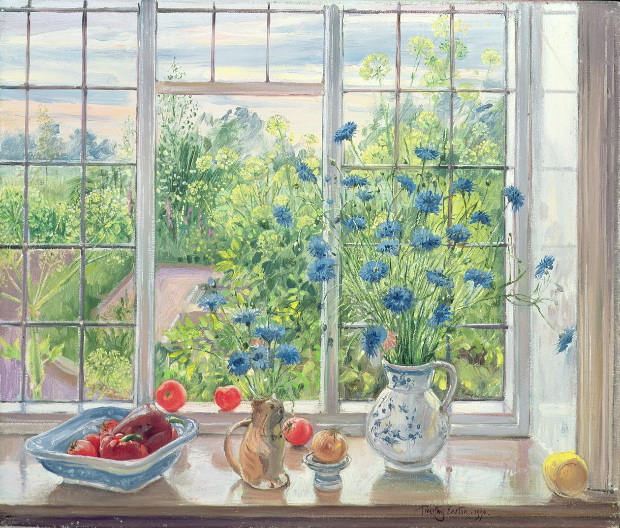 Chrpy a kuchyňská zahrada od Timothy Easton