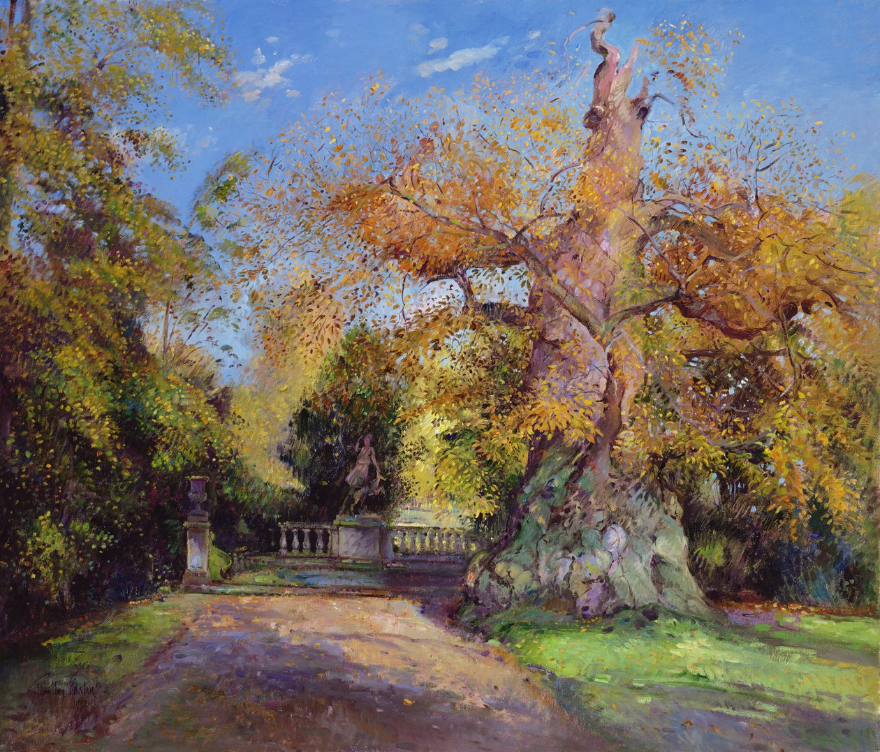 Diana na Chestnut Avenue, Shrubland Park, Suffolk od Timothy Easton
