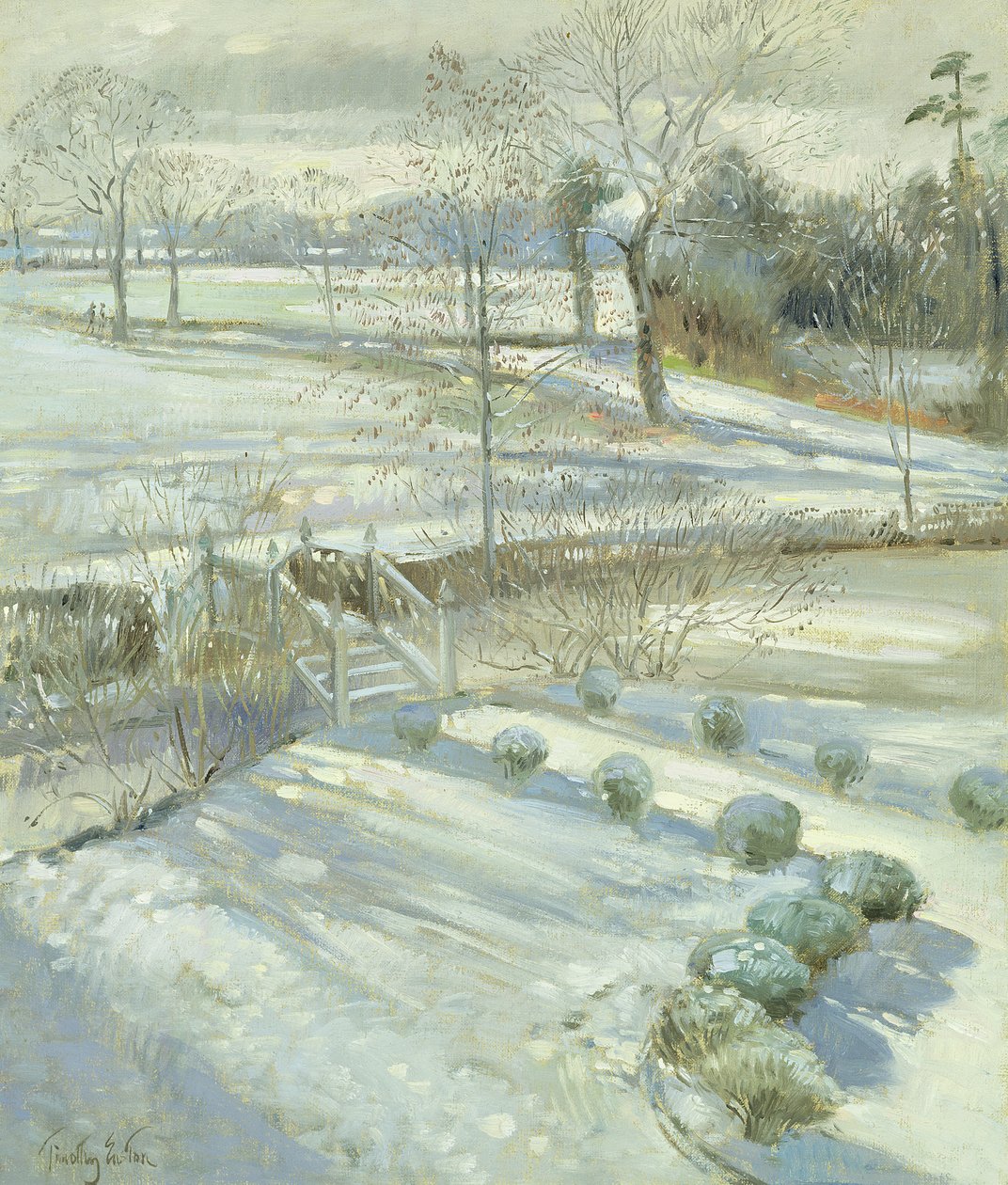 Levandule a čínský most od Timothy Easton