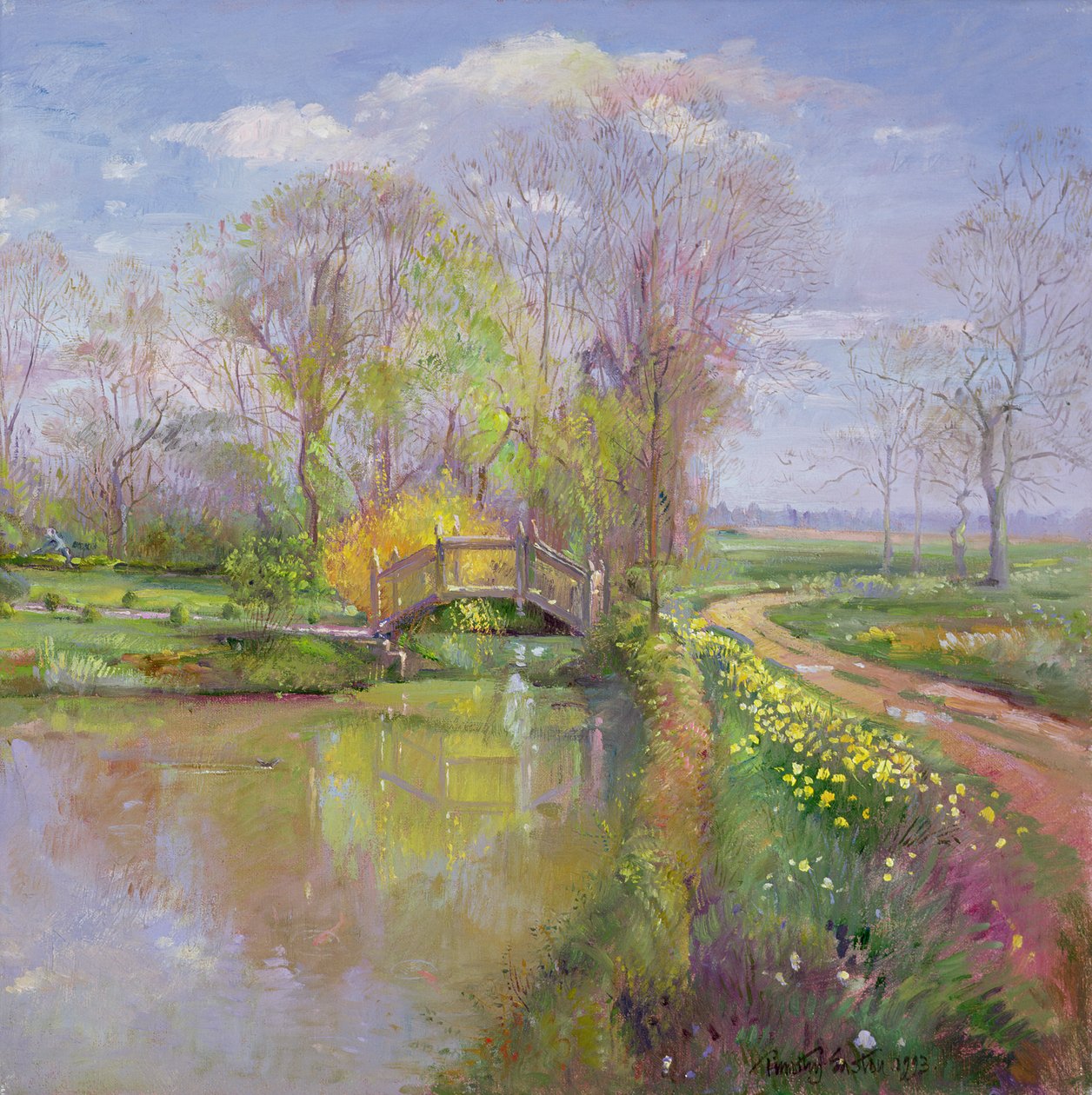Spring Bridge, 1992 od Timothy Easton
