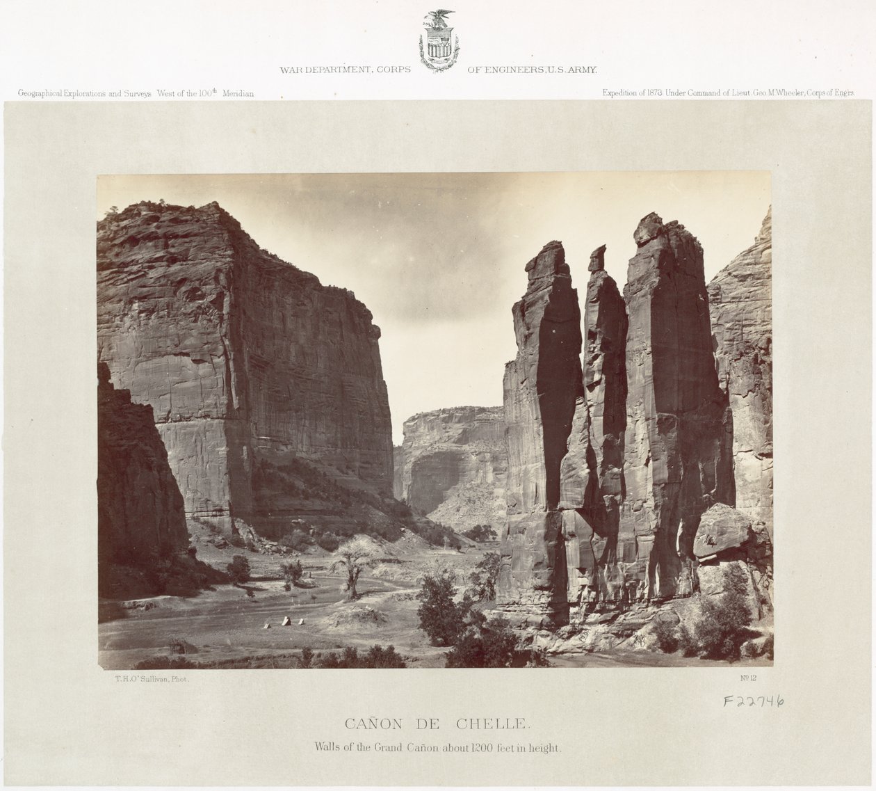 Kaňon de Chelly, 1873 od Timothy O