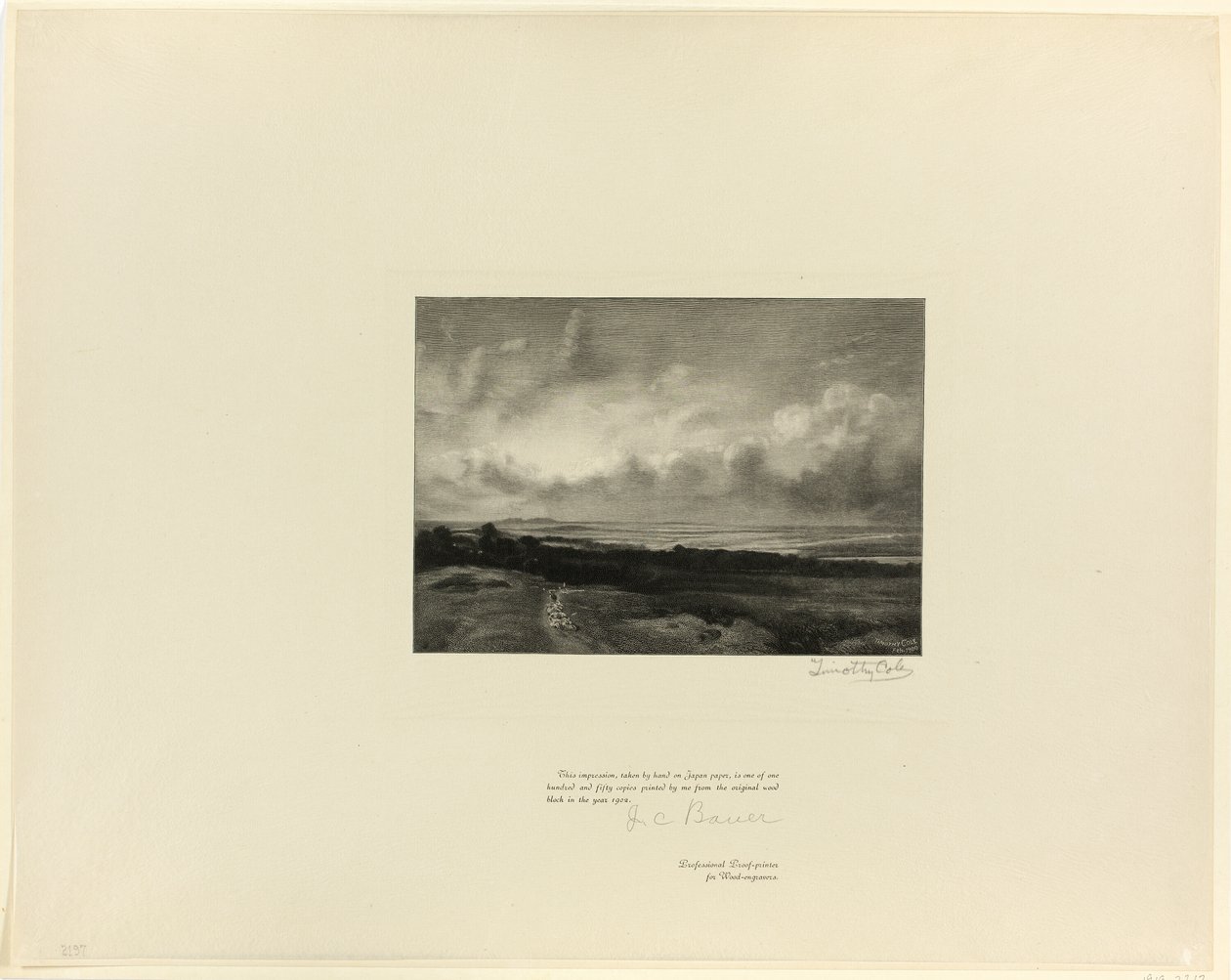Hampstead Heath, ze starých anglických mistrů od Timothy Cole