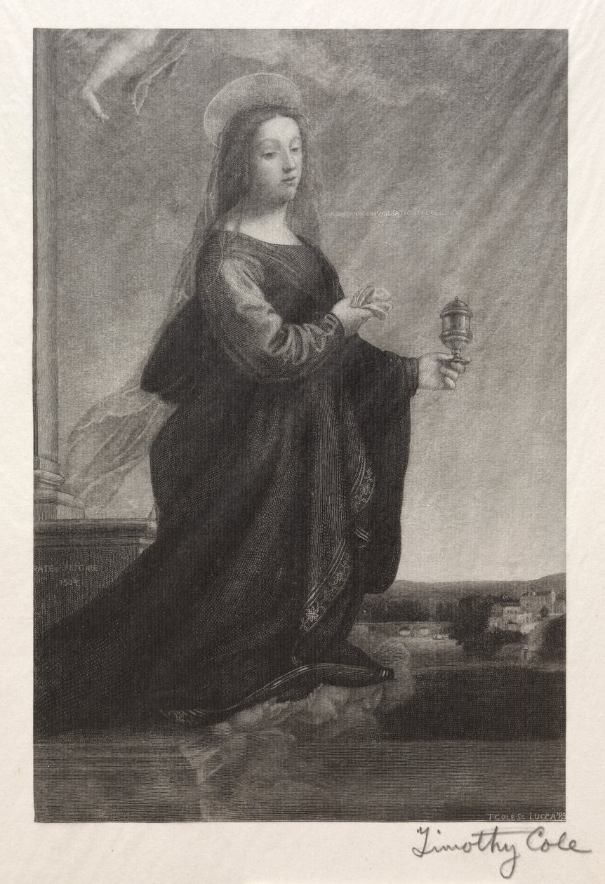 Staří italští mistři: Máří Magdaléna, 1889. od Timothy Cole