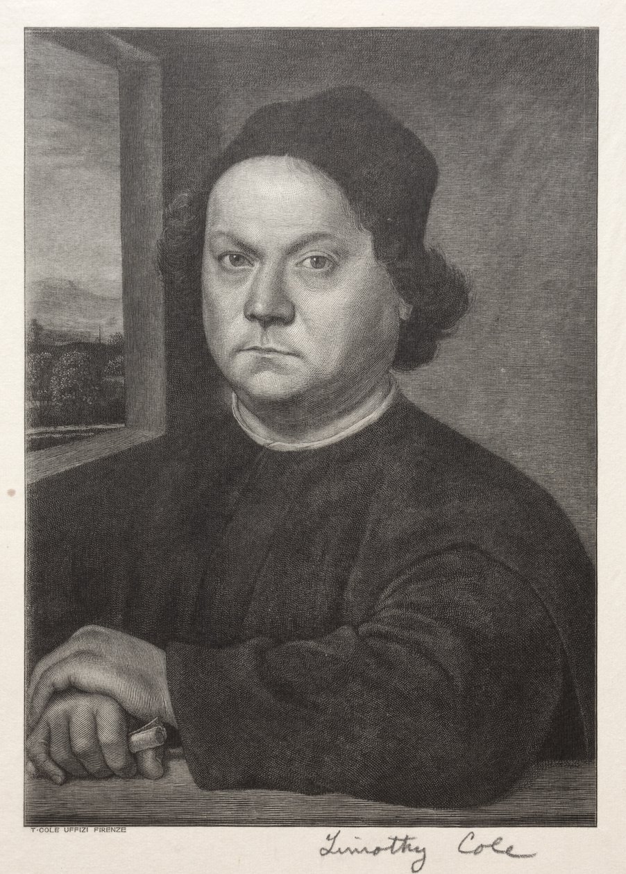 Staří italští mistři: Portrét Andrea Verrocchio, 1888-1892. od Timothy Cole