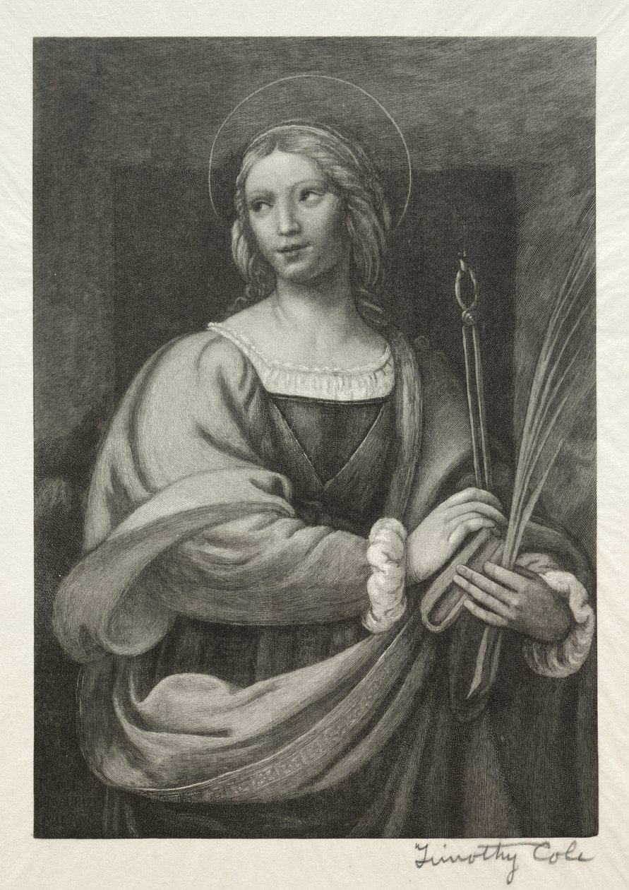 Staří italští mistři: Svatá Apollonie, 1888-1892. od Timothy Cole