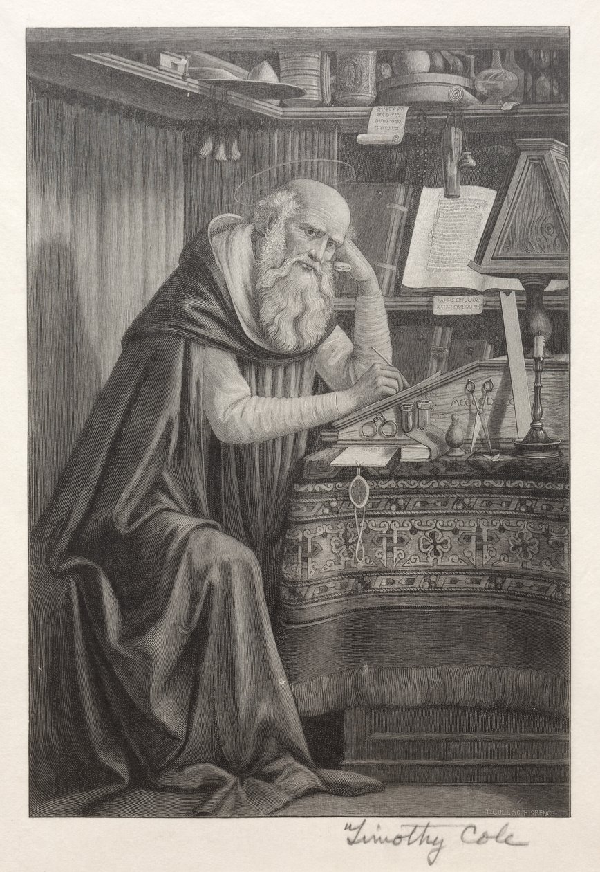 Staří italští mistři: Svatý Jeroným, 1888-1892. od Timothy Cole