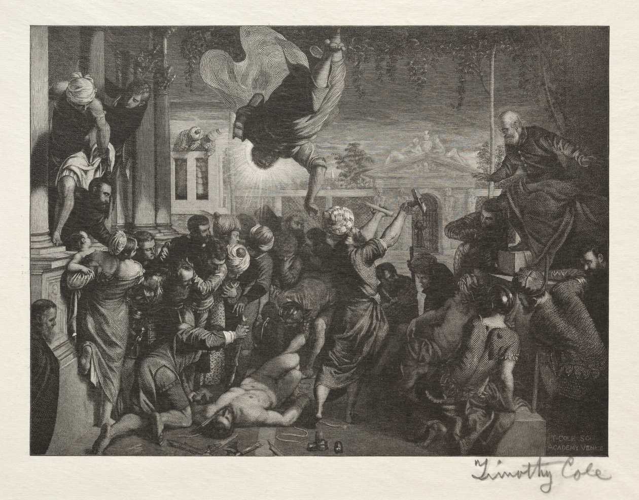 Staří italští mistři: Zázrak svatého Marka, 1888-1892. od Timothy Cole