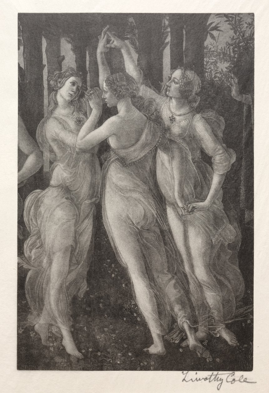 Staří italští mistři: Tři grácie, 1888-1892. od Timothy Cole