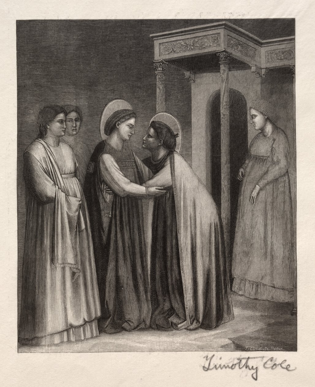 Staří italští mistři: Návštěva, 1888-1892. od Timothy Cole